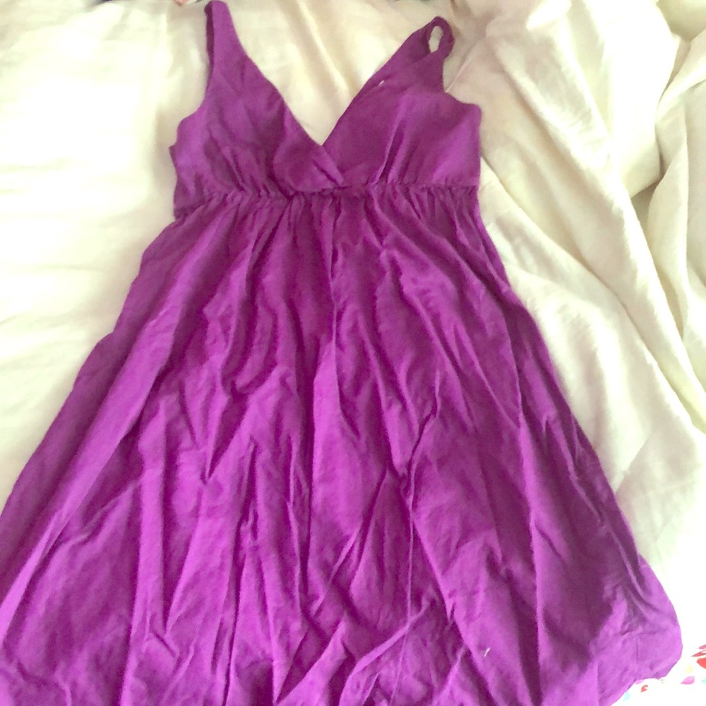 Old Navy purple cover up